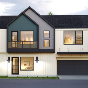 Two Story Townhome Plan F2003 K1.1