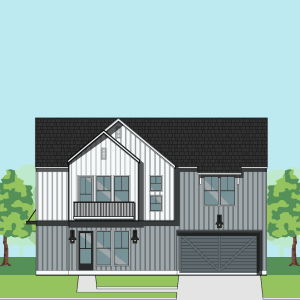 Two Story Townhome Plan F2010 A1.1