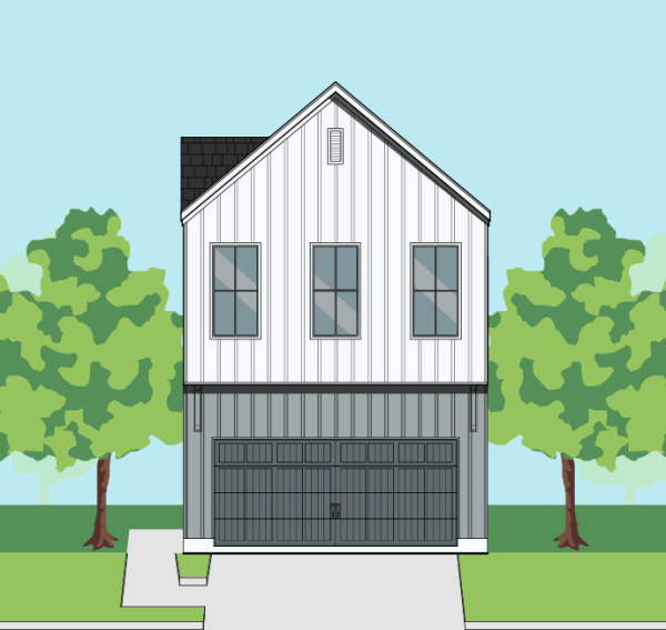 Two Story Townhome Plan F2010 C1.1