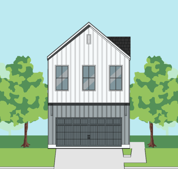 Two Story Townhome Plan F2010 C1.1