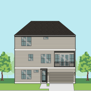 Three Story Townhome Plan F2014 A1.1