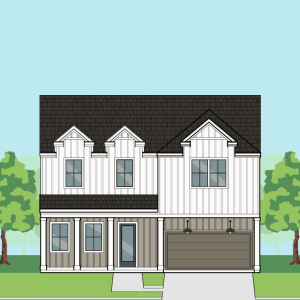 Two Story Townhome Plan F2018 A1.1
