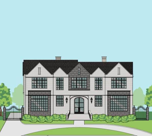 Two Story Home Plan F2022