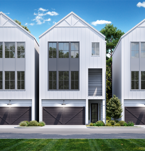 Three Story Townhome Plan F2065 A1.1