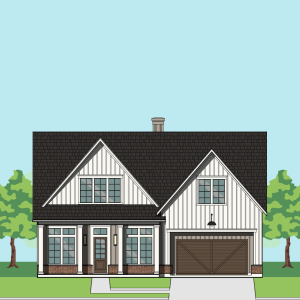Two Story Home Plan F2112