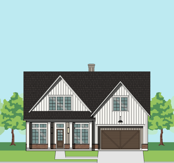 Two Story Home Plan F2112