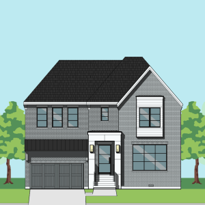 Two Story Urban Home Plan F2141