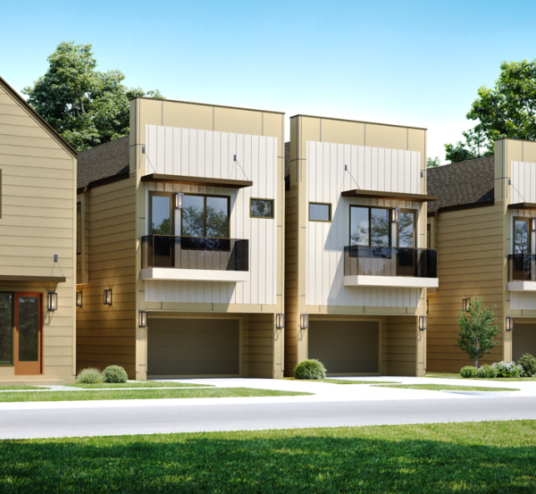 Two Story Townhome Plan F2160 B1.1