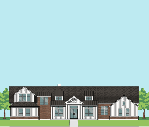 1 1/2 Story Home Plan F3002