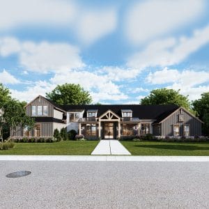 1 1/2 Story Home Plan F3002