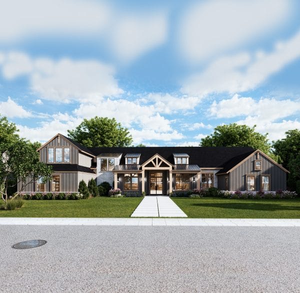 1 1/2 Story Home Plan F3002
