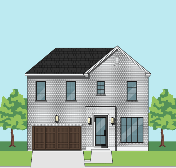 Two Story Urban Home Plan F3016