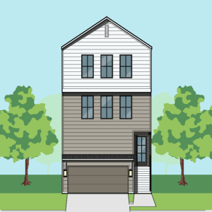 Three Story Townhome Plan F3114