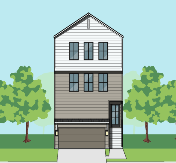 Three Story Townhome Plan F3114