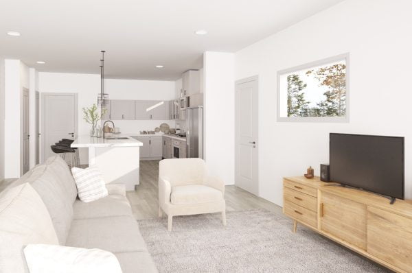 Two Story Townhome Plan F2109