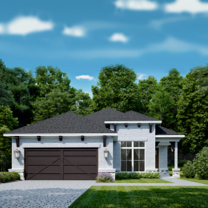 One Story Home Plan F0252 B1.1