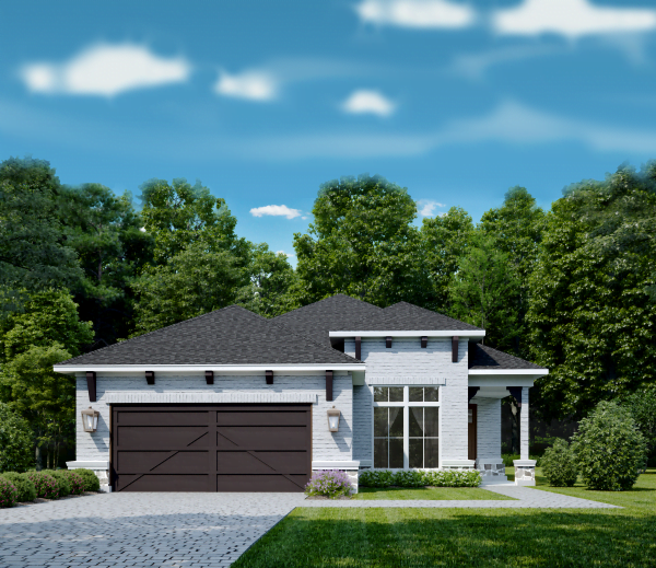 One Story Home Plan F0252 B1.1