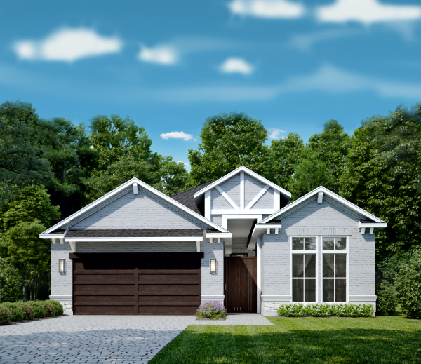 One Story Home Plan F0252 C1.1