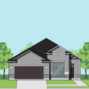 One Story Home Plan F0252 B1.2