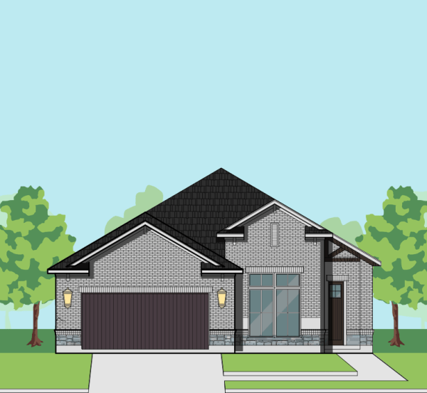 One Story Home Plan F0252 B1.2