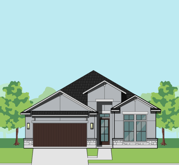 One Story Home Plan F0252 C1.2