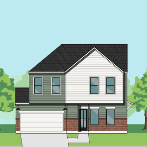 Two Story Home Plan E8200 F2.2