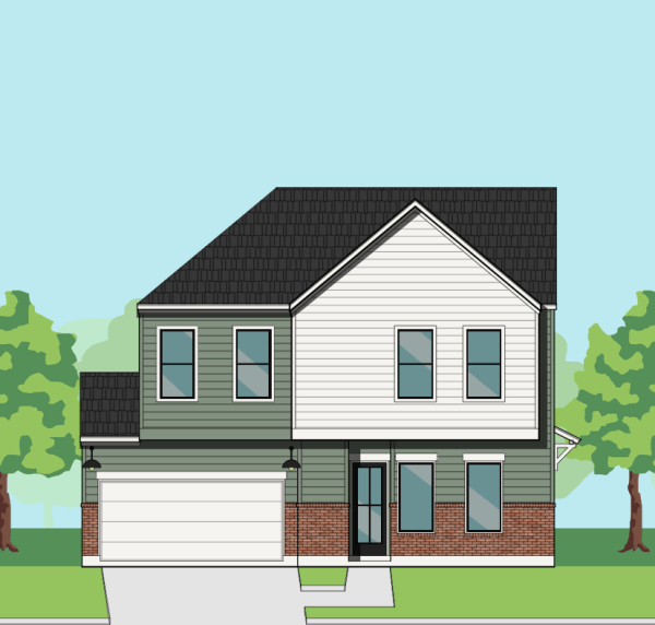 Two Story Home Plan E8200 F2.2