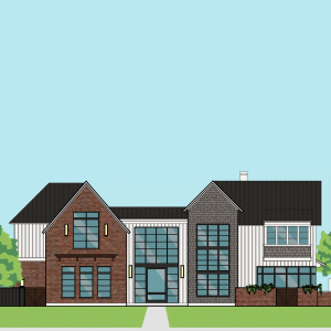 Two Story Home Plan F1284