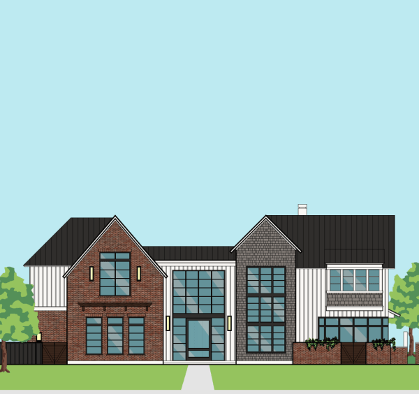 Two Story Home Plan F1284