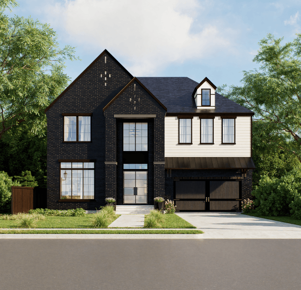 Two Story Urban Home Plan F3117