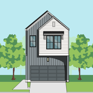Two Story Home Plan F3169 A1.1