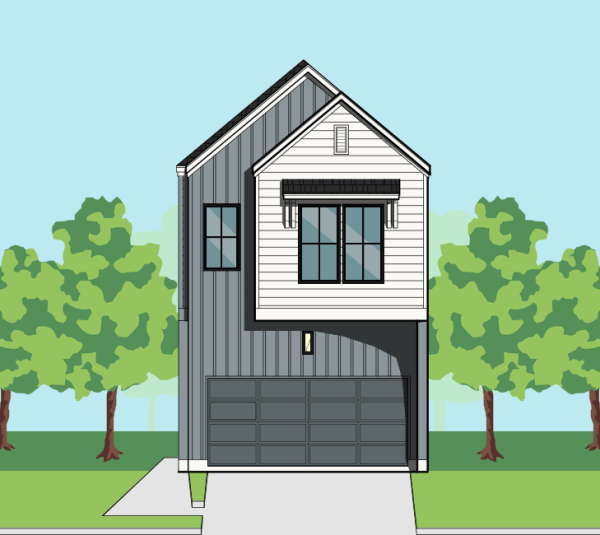 Two Story Home Plan F3169 A1.1