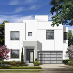 Two Story Urban Home Plan E3186