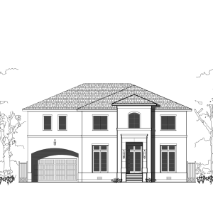 Two Story Urban Home Plan E3129