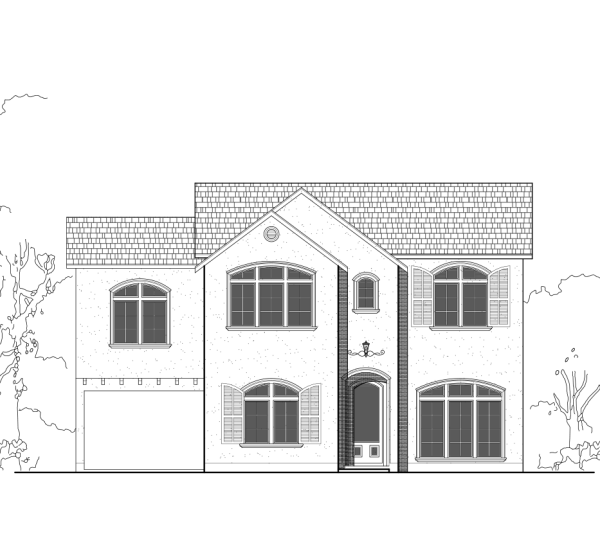 Two Story Urban Home Plan E3243