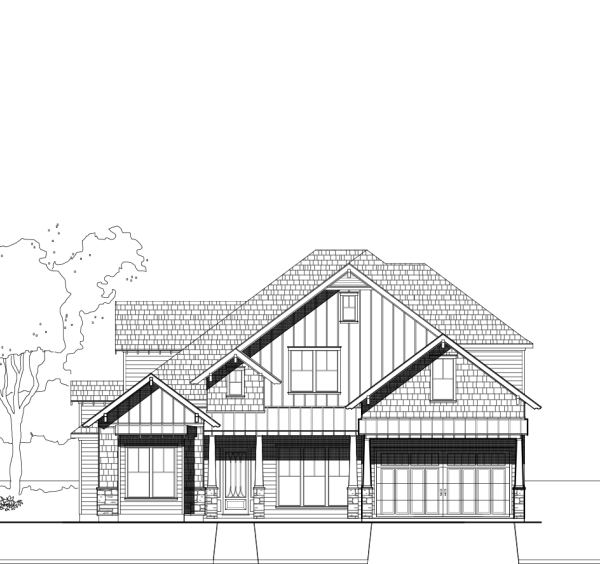 Two Story Urban Home Plan E3270