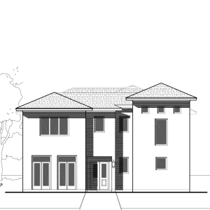Two Story Urban Home Plan E3302