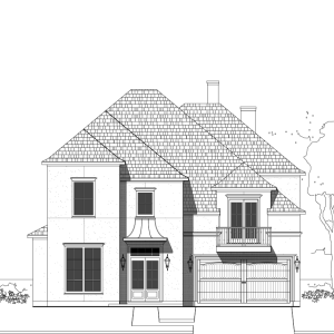 Two Story Urban Home Plan E3314
