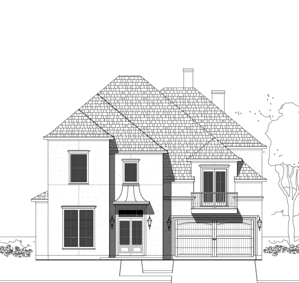 Two Story Urban Home Plan E3314