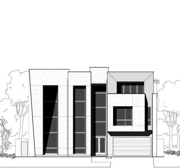 2 1/2 Story Urban Home Plan E3319