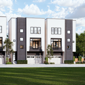 Three Story Townhome Plan F3134 B1