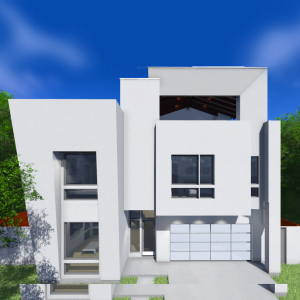 2 1/2 Story Urban Home Plan E3160