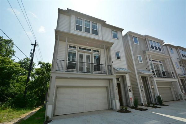 Three Story Townhome Plan E4069 A1.1